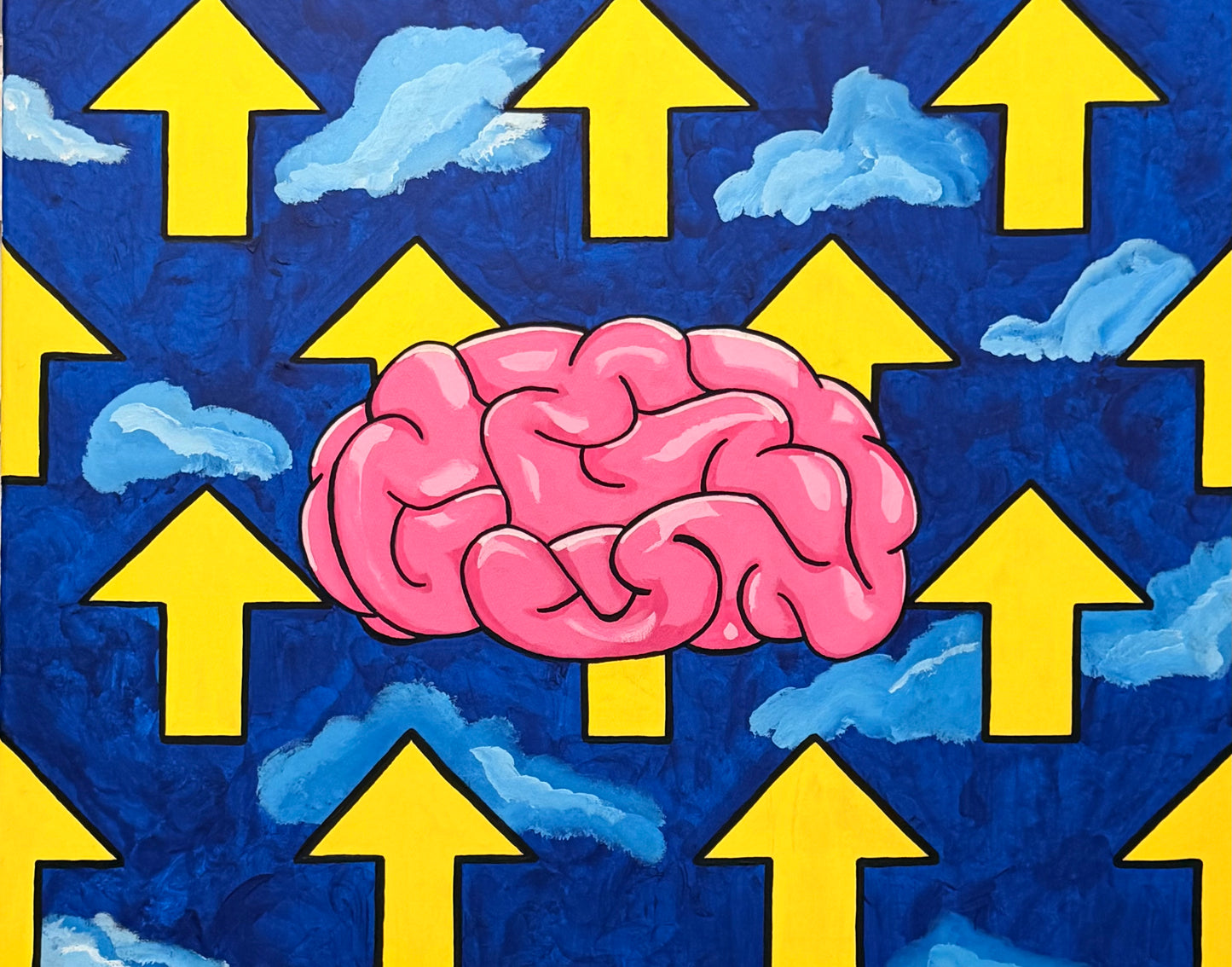 Elevated Minds 24 x 30 Original Painting