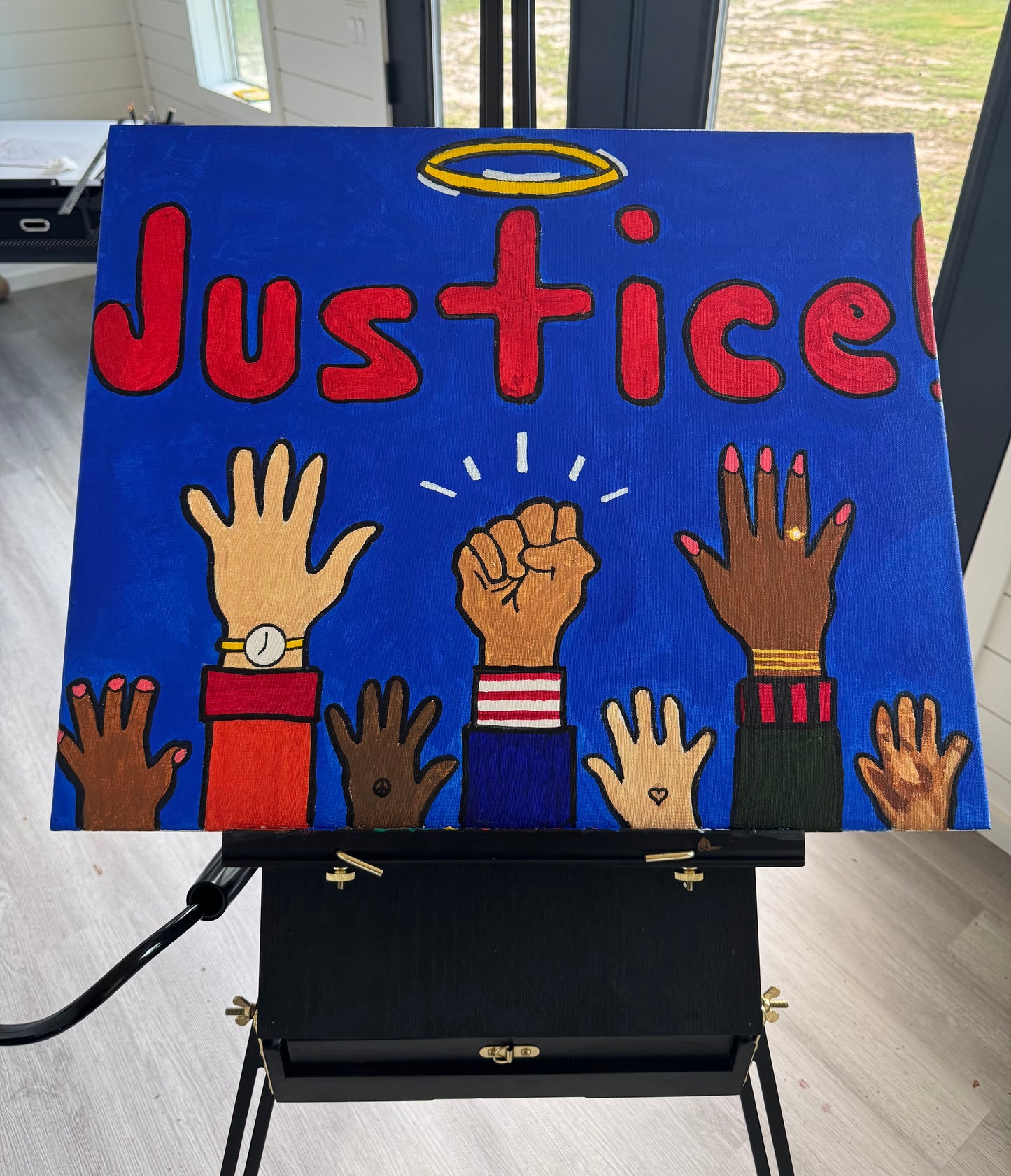 Justice 20 x 24 Original Painting