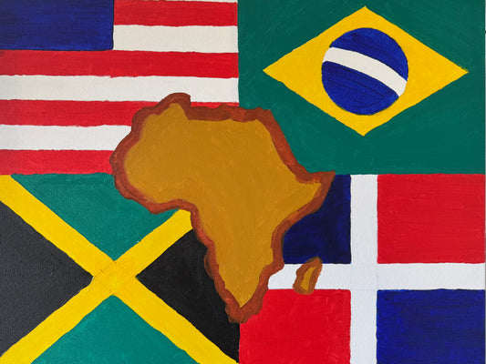 African Diaspora 20 x 24 Original Painting