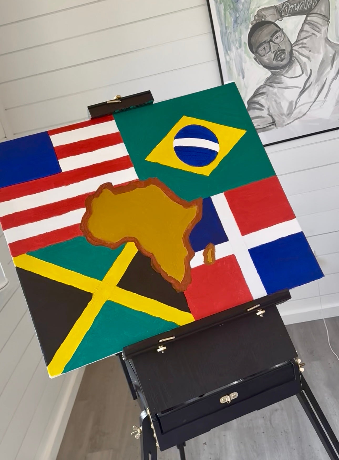 African Diaspora 20 x 24 Original Painting