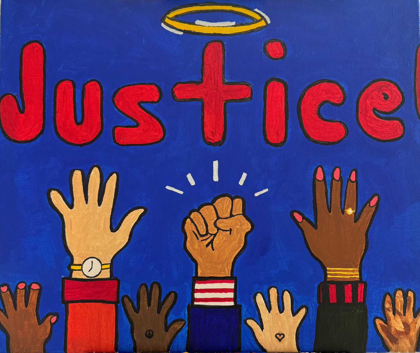 Justice 20 x 24 Original Painting