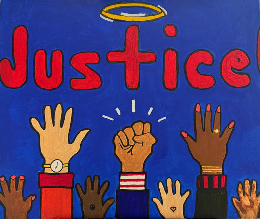 Justice 20 x 24 Original Painting