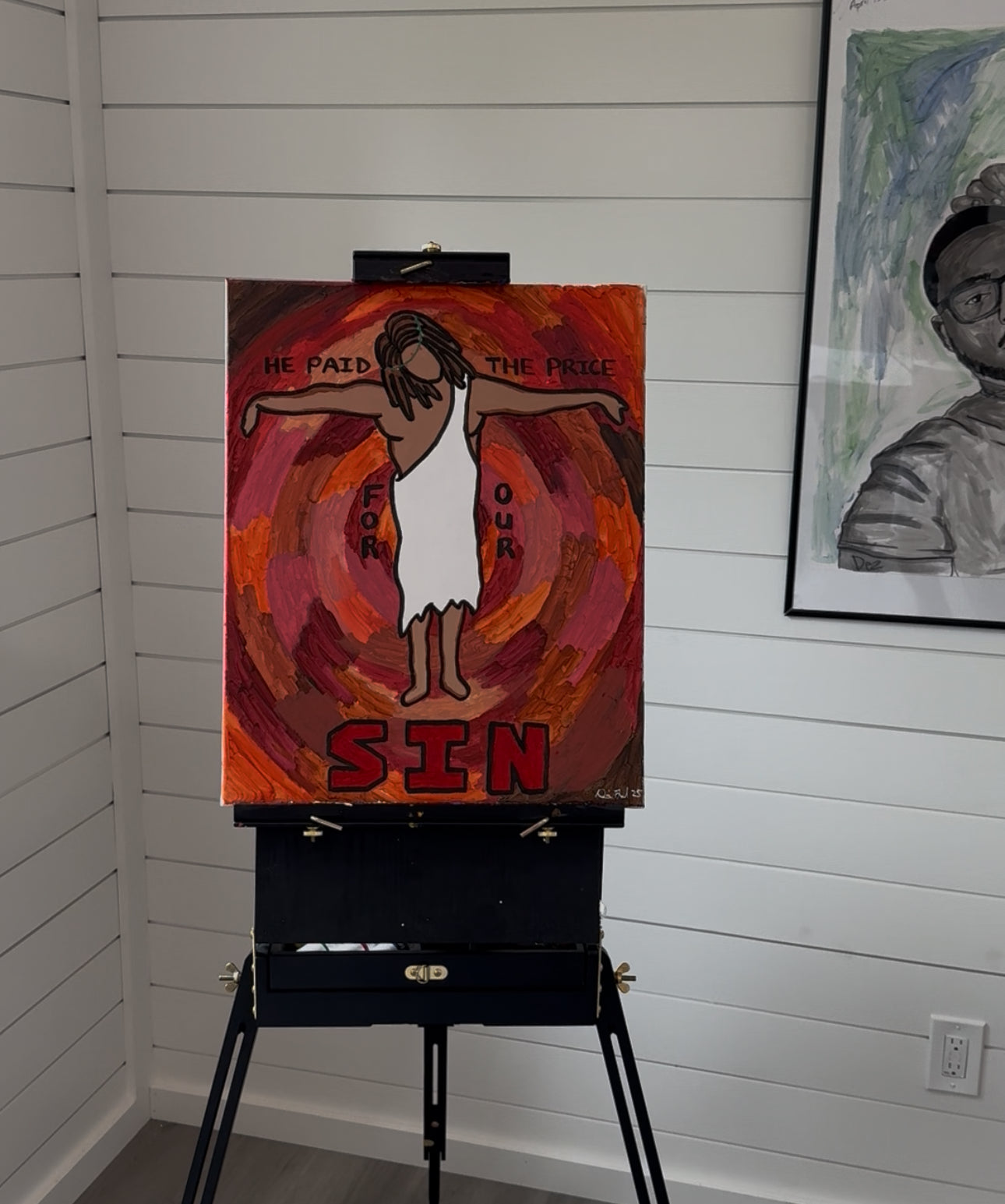 Sunset 16 x 20 Original Artwork