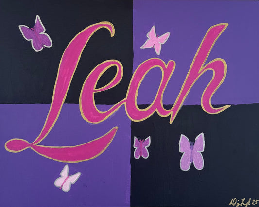 Leah (Name Painting)